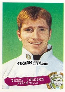 Sticker Tommy Johnson - The Official PFA Collection 1997 n. 132 - Panini