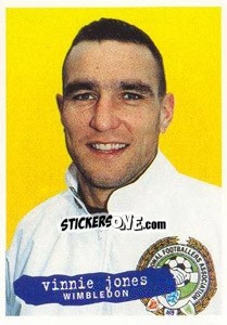 Sticker Vinnie Jones - The Official PFA Collection 1997 n. 134 - Panini