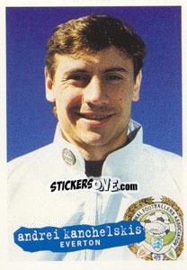 Sticker Andrei Kanchelskis - The Official PFA Collection 1997 - Panini