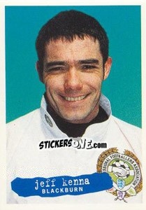 Sticker Jeff Kenna - The Official PFA Collection 1997 - Panini