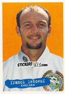 Sticker Frank Leboeuf - The Official PFA Collection 1997 n. 148 - Panini