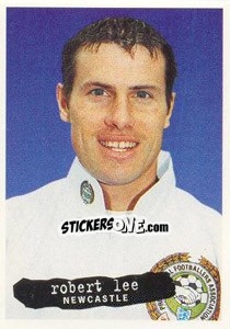 Sticker Robert Lee - The Official PFA Collection 1997 n. 149 - Panini