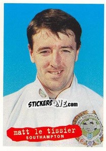 Sticker Matt Le Tissier - The Official PFA Collection 1997 n. 153 - Panini