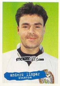 Sticker Anders Limpar - The Official PFA Collection 1997 - Panini