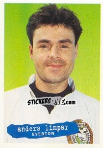 Sticker Anders Limpar - The Official PFA Collection 1997 n. 154 - Panini