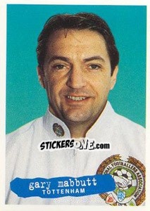 Sticker Gary Mabbutt - The Official PFA Collection 1997 - Panini