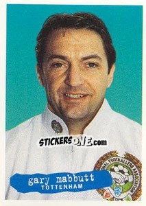 Sticker Gary Mabbutt - The Official PFA Collection 1997 n. 156 - Panini
