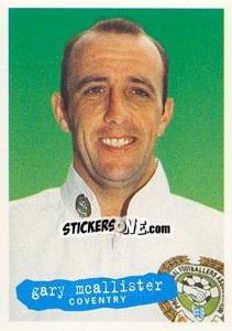 Sticker Gary McAllister - The Official PFA Collection 1997 n. 157 - Panini