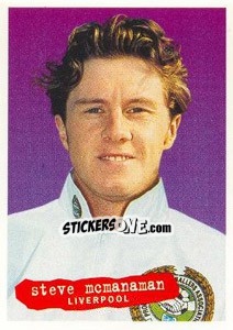 Sticker Steve McManaman - The Official PFA Collection 1997 n. 161 - Panini