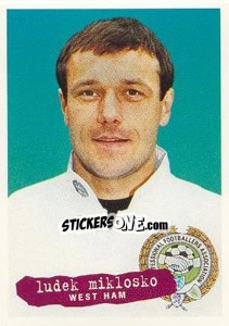 Sticker Ludek Miklosko - The Official PFA Collection 1997 n. 167 - Panini