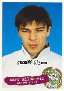 Cromo Savo Milosevic - The Official PFA Collection 1997 - Panini