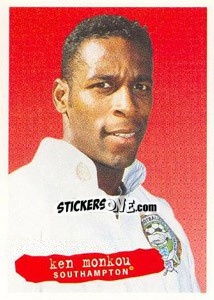 Sticker Ken Monkou - The Official PFA Collection 1997 - Panini