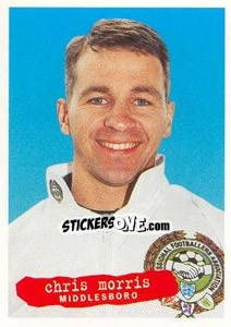 Sticker Chris Morris - The Official PFA Collection 1997 - Panini