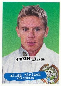 Sticker Allan Nielsen - The Official PFA Collection 1997 - Panini