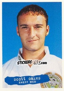 Sticker Scott Oakes - The Official PFA Collection 1997 - Panini