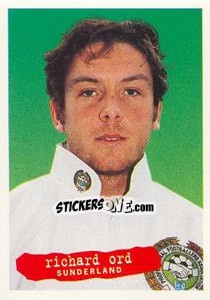 Sticker Richard Ord - The Official PFA Collection 1997 n. 184 - Panini