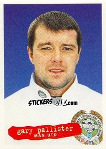 Sticker Gary Pallister - The Official PFA Collection 1997 n. 185 - Panini