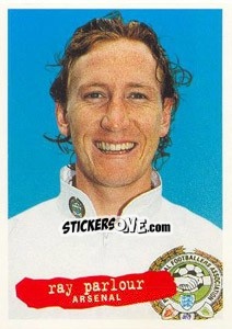 Sticker Ray Parlour - The Official PFA Collection 1997 - Panini