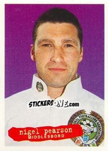 Cromo Nigel Pearson - The Official PFA Collection 1997 - Panini