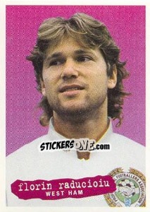 Sticker Florin Raducioiu - The Official PFA Collection 1997 - Panini