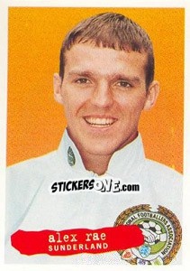 Sticker Alex Rae - The Official PFA Collection 1997 n. 205 - Panini