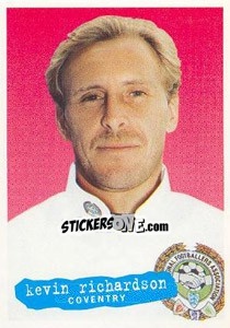 Sticker Kevin Richardson - The Official PFA Collection 1997 n. 208 - Panini