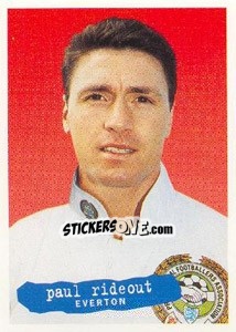Sticker Paul Rideout - The Official PFA Collection 1997 n. 209 - Panini