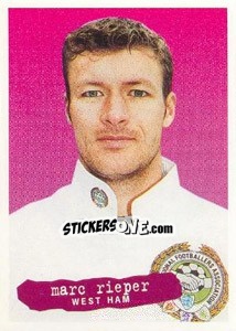 Sticker Marc Rieper - The Official PFA Collection 1997 n. 210 - Panini