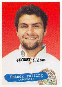 Sticker Franck Rolling - The Official PFA Collection 1997 - Panini