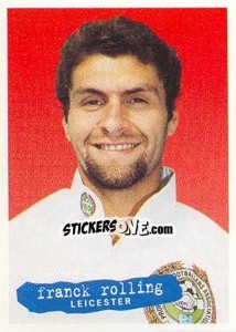 Sticker Franck Rolling - The Official PFA Collection 1997 n. 213 - Panini