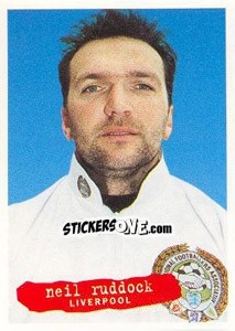 Sticker Neil Ruddock - The Official PFA Collection 1997 - Panini