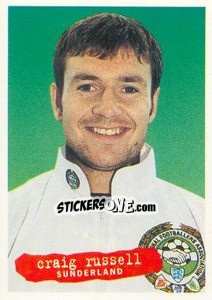 Sticker Craig Russell - The Official PFA Collection 1997 n. 217 - Panini