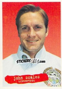 Sticker John Scales - The Official PFA Collection 1997 - Panini
