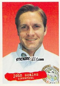 Sticker John Scales - The Official PFA Collection 1997 n. 220 - Panini