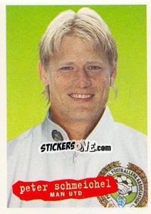 Sticker Peter Schmeichel - The Official PFA Collection 1997 - Panini