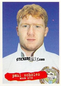 Cromo Paul Scholes - The Official PFA Collection 1997 - Panini