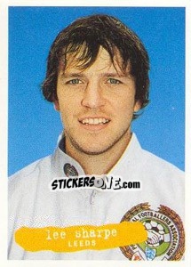 Sticker Lee Sharpe - The Official PFA Collection 1997 - Panini