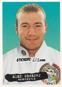 Sticker Alan Shearer - The Official PFA Collection 1997 - Panini