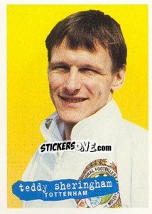 Sticker Teddy Sheringham - The Official PFA Collection 1997 - Panini