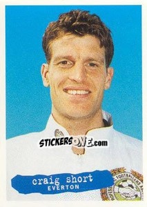 Sticker Craig Short - The Official PFA Collection 1997 - Panini