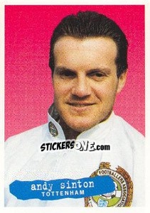 Sticker Andy Sinton - The Official PFA Collection 1997 - Panini