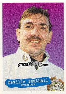 Figurina Neville Southall - The Official PFA Collection 1997 n. 236 - Panini