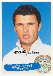 Figurina Gary Speed - The Official PFA Collection 1997 - Panini