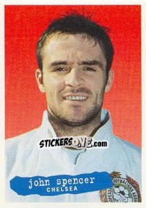 Sticker John Spencer - The Official PFA Collection 1997 - Panini