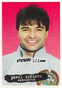 Sticker Pavel Srnicek - The Official PFA Collection 1997 - Panini