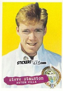 Sticker Steve Staunton - The Official PFA Collection 1997 - Panini