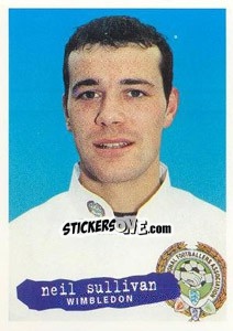 Sticker Neil Sullivan - The Official PFA Collection 1997 - Panini