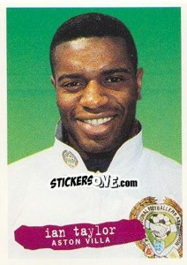 Sticker Ian Taylor - The Official PFA Collection 1997 - Panini