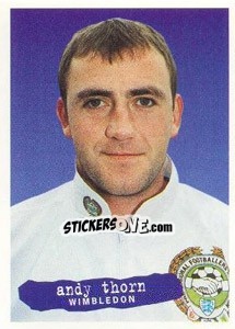 Sticker Andy Thorn - The Official PFA Collection 1997 - Panini