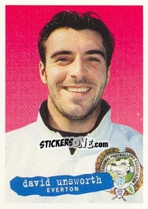 Sticker David Unsworth - The Official PFA Collection 1997 - Panini